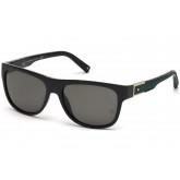 Montblanc Men's MB459S Injected Sunglasses Black 57