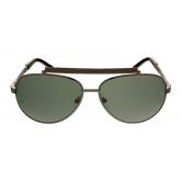 MontBlanc Men's MB454S Metal Sunglasses Green 63
