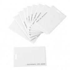 Plain RFID Card White Clam-shell