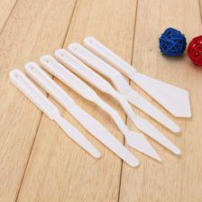 Plastic Draw Knife Pottery Carving Tool Set for Artists Painting Supplies