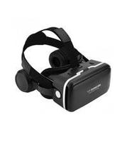 VR Shinecon With Headphone Virtual Reality 3D Glasses - Black Tajori