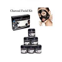 Charcoal Whitening Six Step Complete Facial Kit Tajori