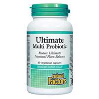 Natural Factors Ultimate Multi Probiotic Complex 12 Billion (60 Capsules) Tajori