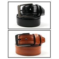 Pack of 2 Leather Belt for Men Tajori