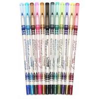 Pack of 12 - Glitter Eye Liner Pencil Tajori