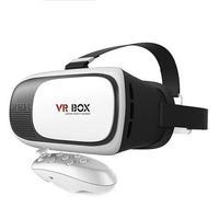 Vr Box Version 2 3D Glasses with Remote - With Remote Tajori