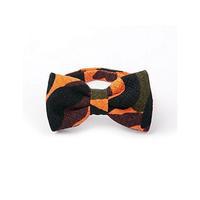 Multicolor Cotton Plaid Bow Tie Tajori