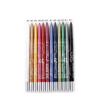 Multicolor-Pack Of 12-Â Fashion Color Eye + Lip Pencil Tajori