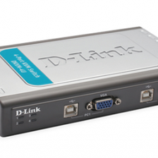 DKVM-4U D-Link 4-Port USB KVM Switch 
