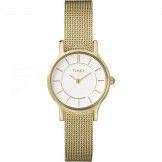 Timex Women's White Gold Plated Watch - T2P168