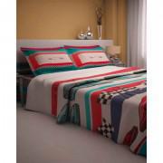 Single Bed Set (Applique) with 2 Pillow Cases