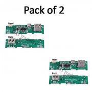 Pack of 2-Power Bank Charger Board Charging Circuit PCB