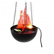 Electric Fire Basket Flame Lamp