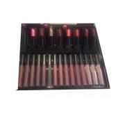 Pack of 12 Multicolor Lip Stick and Lip Gloss