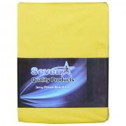 Dark Yellow Jersey & Polyester Single Bed Sheet SB-Mix4