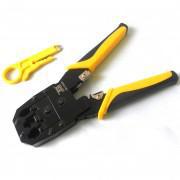Black & Yellow Modular Plug Crimping Tool Kit