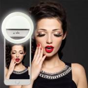 36 LED Selfie Ring Light  Rechargeable Selfie Light 3 Brightness Level