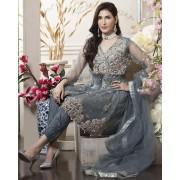 Net bridal embroidery suit
