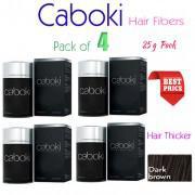Caboki Hair Fiber 25g Dark Brown Pack of 4