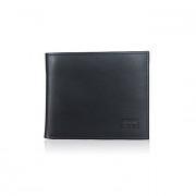 Black Leather Wallet- 19 Pocket