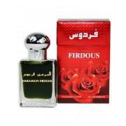 Al Haramain Firdous Arabic Perfume Attar for Unisex  - 15 ml