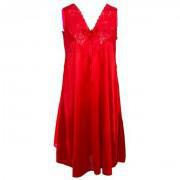Floral Sleeping Suit-Red for Women