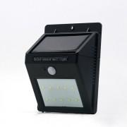 Wireless Waterproof 10 LED Solar Security Wall Light Motion Sensor Lamp