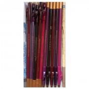 Pack Of 12-Eye Liner & Lip Liner Pencil-Multicolour