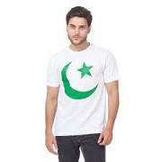 Independence Day White Printed T-Shirt for Men