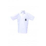 Bahria Model School Boys Uniform White Shirt Half Sleeves