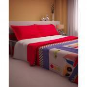Single Bed Set with 2 Pillow Cases