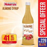 Almond Syrup - 800ml