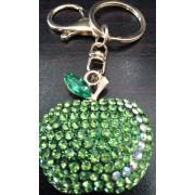 Fancy Green Apple keychain