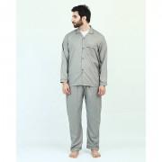 Pack of 2 Cotton Polyester Night Suit (Pajama + Shirt)-Light Green