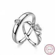 Lovely Couple Rings Set Jewellery