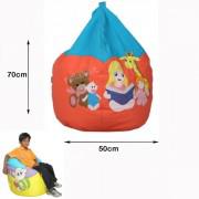 Toddler Bean Bag Embroidered - Orange