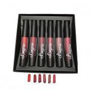 Lip Gloss Lipsticks - Pack Of 6